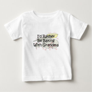 Camiseta De Bebé cueza con la abuela