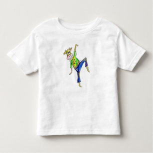 Camiseta De Bebé Cuidada y caprichosa vaca bailarina