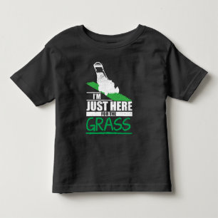 Camiseta De Bebé Cuidado del césped Funny Hervidor Mower Grass Mowi
