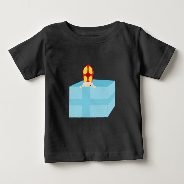 Camiseta De Bebé Cuidadosos niños Art Gracioso San Nicolás Sinterkl (Anverso)