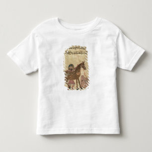 Camiseta De Bebé Cuidando para el caballo, ilustracion