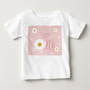 Camiseta De Bebé Cumpleaños 1 de Daisy