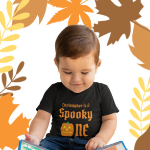 Camiseta De Bebé Cumpleaños 1 de Spooky One