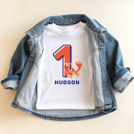 Camiseta De Bebé Cumpleaños 1er de niños Langosta Invitado de Honor