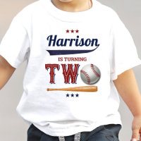 Cumpleaños 2 de béisbol para niños
