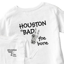 Camiseta De Bebé Cumpleaños 2 Personalizado Malvado Como El Hueso H