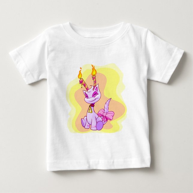 Camiseta De Bebé Cumpleaños Aisha (Anverso)