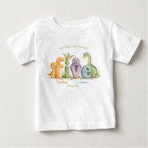 Cumpleaños con tema de dinosaurio lindo