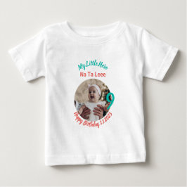 Camiseta De Bebé Cumpleaños de bebé personalizado con personalizado