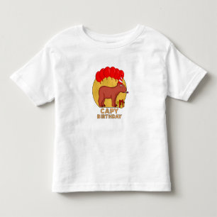 Camiseta De Bebé Cumpleaños de Capy