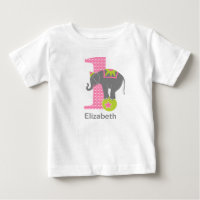 Cumpleaños de Elefante de Circo Rosa