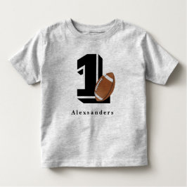 Camiseta De Bebé Cumpleaños de Fútbol nombre y edad niños niño niña