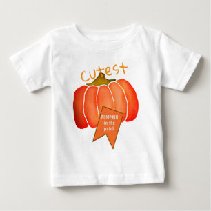 Camiseta De Bebé Cumpleaños de la Calabaza más Cuesta