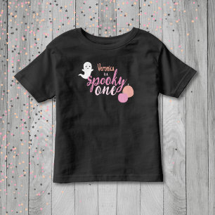 Camiseta De Bebé Cumpleaños de la niña Spooky One
