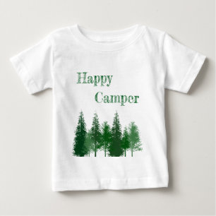 Camiseta De Bebé Cumpleaños de los Árboles de Woodland