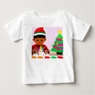 Camiseta De Bebé Cumpleaños de Navidad 4