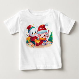 Camiseta De Bebé Cumpleaños de Navidad 5