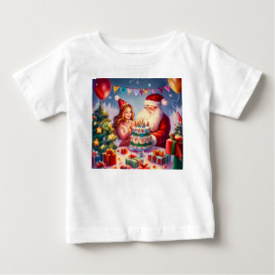 Camiseta De Bebé Cumpleaños de Navidad 8