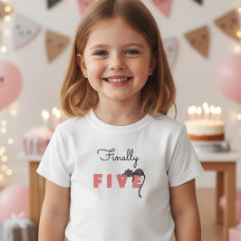 Camiseta De Bebé Cumpleaños de niños gato negro 