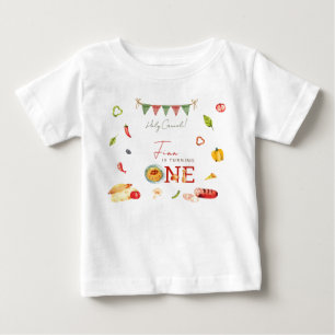 Camiseta De Bebé Cumpleaños de Nuestra Pequeña Albóndiga 1