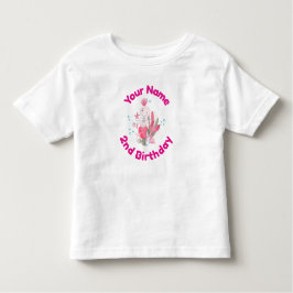 Camiseta De Bebé Cumpleaños de Sirena 2 años