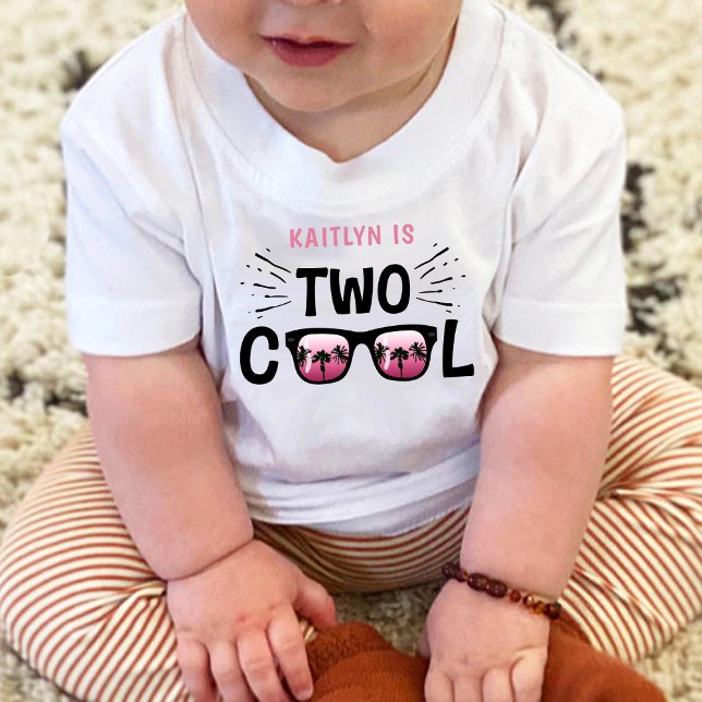 Camiseta De Bebé Cumpleaños de Two Cool Girls 2 (Subido por el creador)