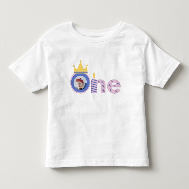 Camiseta De Bebé Cumpleaños de un año (Anverso)