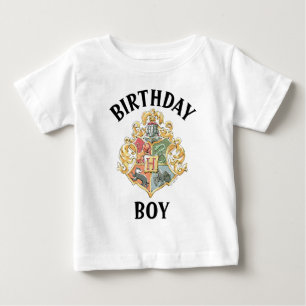 Camiseta De Bebé Cumpleaños del Escudo de Hogwarts   Harry Potter