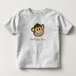 Camiseta De Bebé Cumpleaños del mono