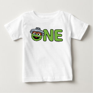 Camiseta De Bebé Cumpleaños del primer cumpleaños de Oscar the Grou