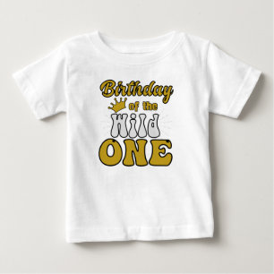 Camiseta De Bebé Cumpleaños del Salvaje