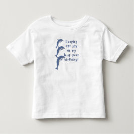 CAMISETA DE BEBÉ CUMPLEAÑOS EN AÑO BISIESTO SALTANDO DE ALEGRÍA