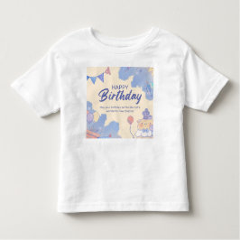 Camiseta De Bebé cumpleaños feliz