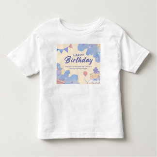 Camiseta De Bebé cumpleaños feliz