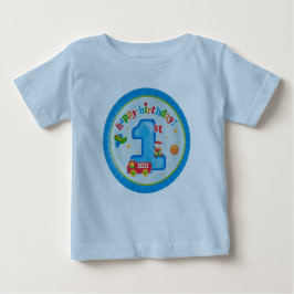 Camiseta De Bebé cumpleaños feliz