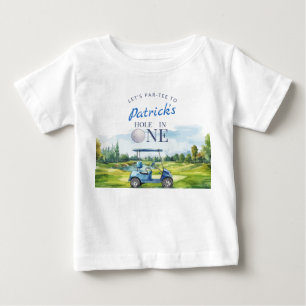 Camiseta De Bebé Cumpleaños Hole In One Golf 1st 