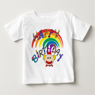 Camiseta De Bebé Cumpleaños infantiles