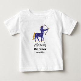 Camiseta De Bebé Cumpleaños invitado de honor de Sagittarius