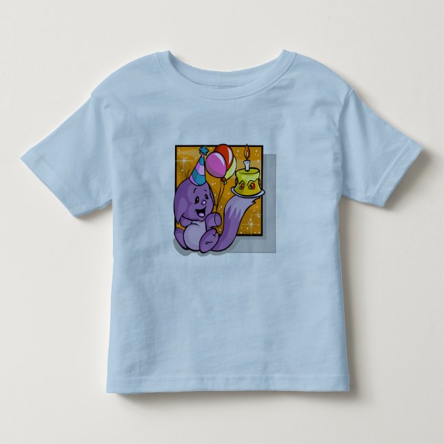 Camiseta De Bebé Cumpleaños Kacheek (Anverso)