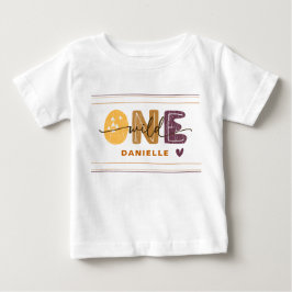 Camiseta De Bebé Cumpleaños moderno de Wild One