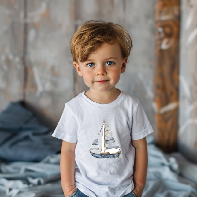 Camiseta De Bebé Cumpleaños Náutico I (Subido por el creador)
