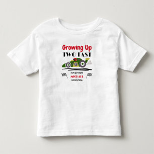 Camiseta De Bebé Cumpleaños número 2 Creciendo demasiado rápido Coc