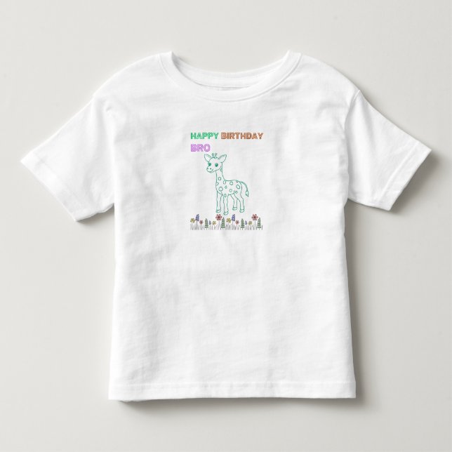Camiseta De Bebé Cumpleaños para los niños (Anverso)