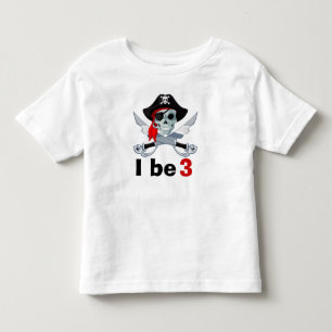 Camiseta De Bebé Cumpleaños Pirata