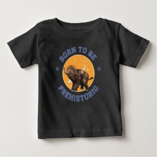 Camiseta De Bebé Cumpleaños prehistórico de mamut bebé divertido