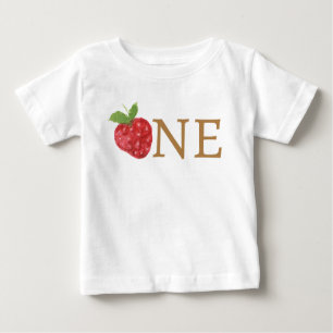 Camiseta De Bebé Cumpleaños Primera Fresa Berry First