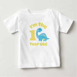 Camiseta De Bebé Cumpleaños Soy el bebé de 1 año de edad