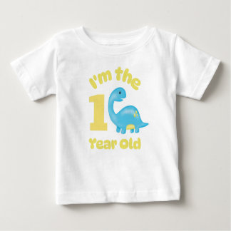 Camiseta De Bebé Cumpleaños Soy el bebé de 1 año de edad
