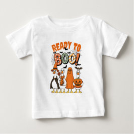 Camiseta De Bebé Cúmulos divertidos listos para robar Halloween
