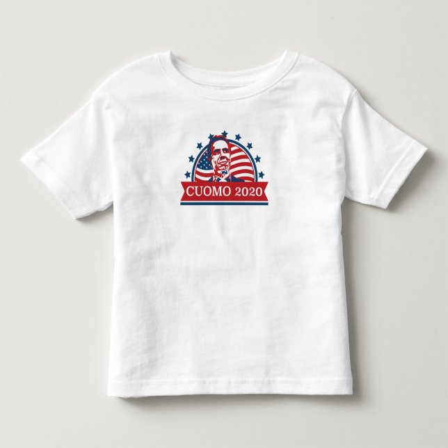 Camiseta De Bebé Cuomo 2020 | Votación al Presidente (Anverso)